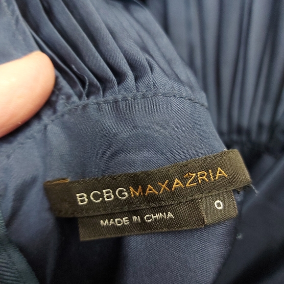 BCBG Maxazria Silk V neck midi dress - Picture 8 of 10